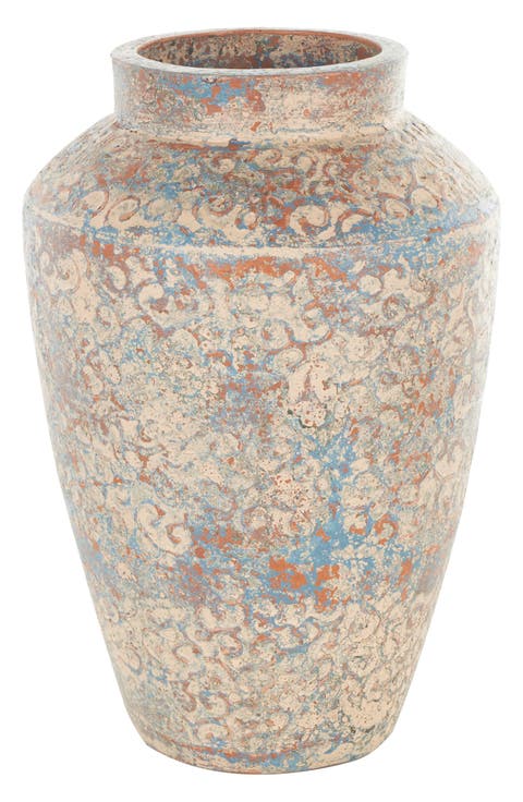 Red Clay Ceramic Vase