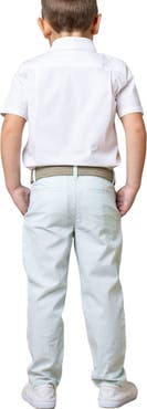 Hope & Henry Boys' Organic Seersucker Suit Pant, Toddler