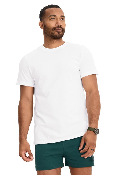 Men's Cool Cotton Stretch Crew Neck Undershirt