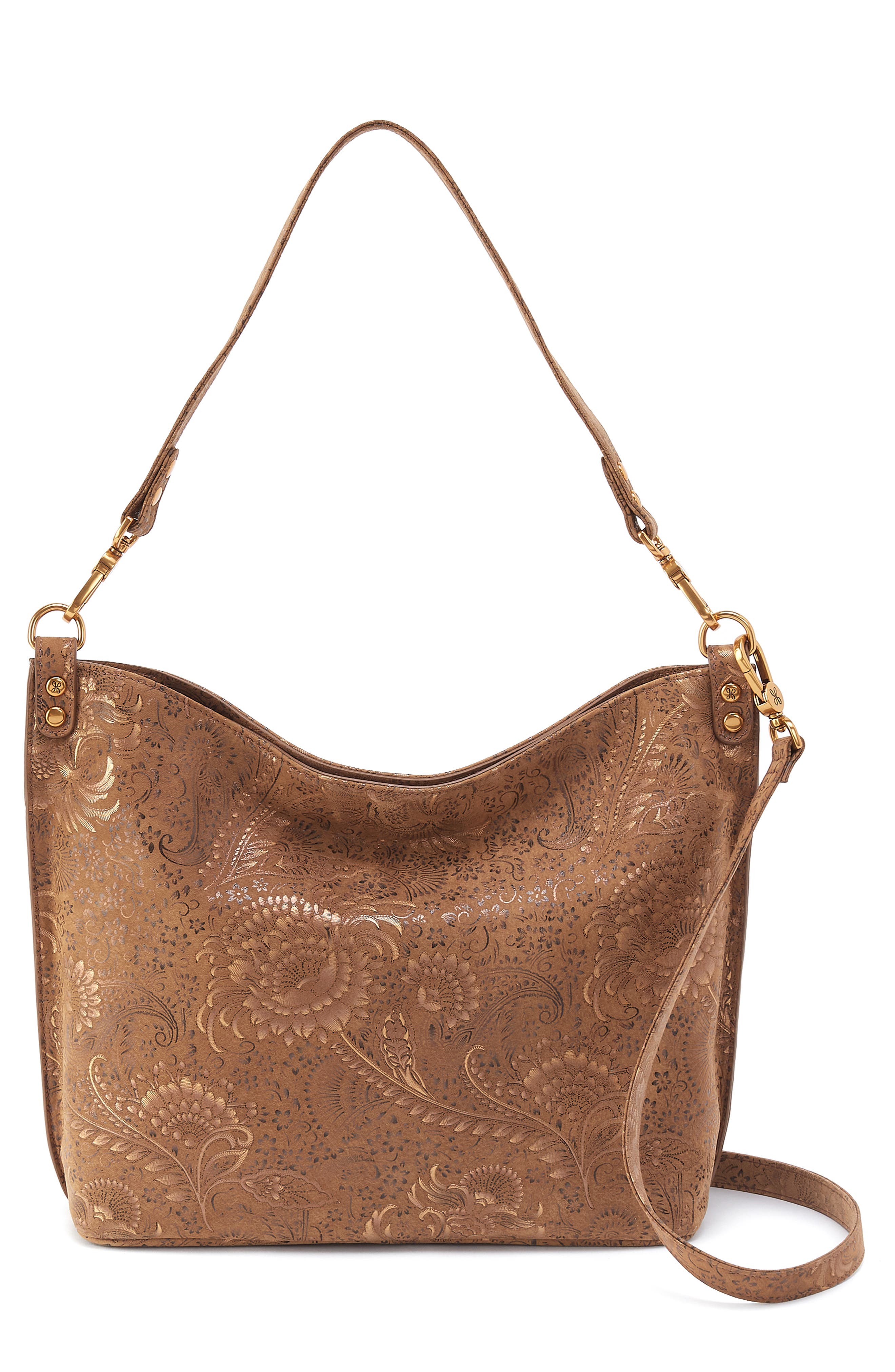 Pier Leather Shoulder Bag, Main, color, MINK FOLKLORE