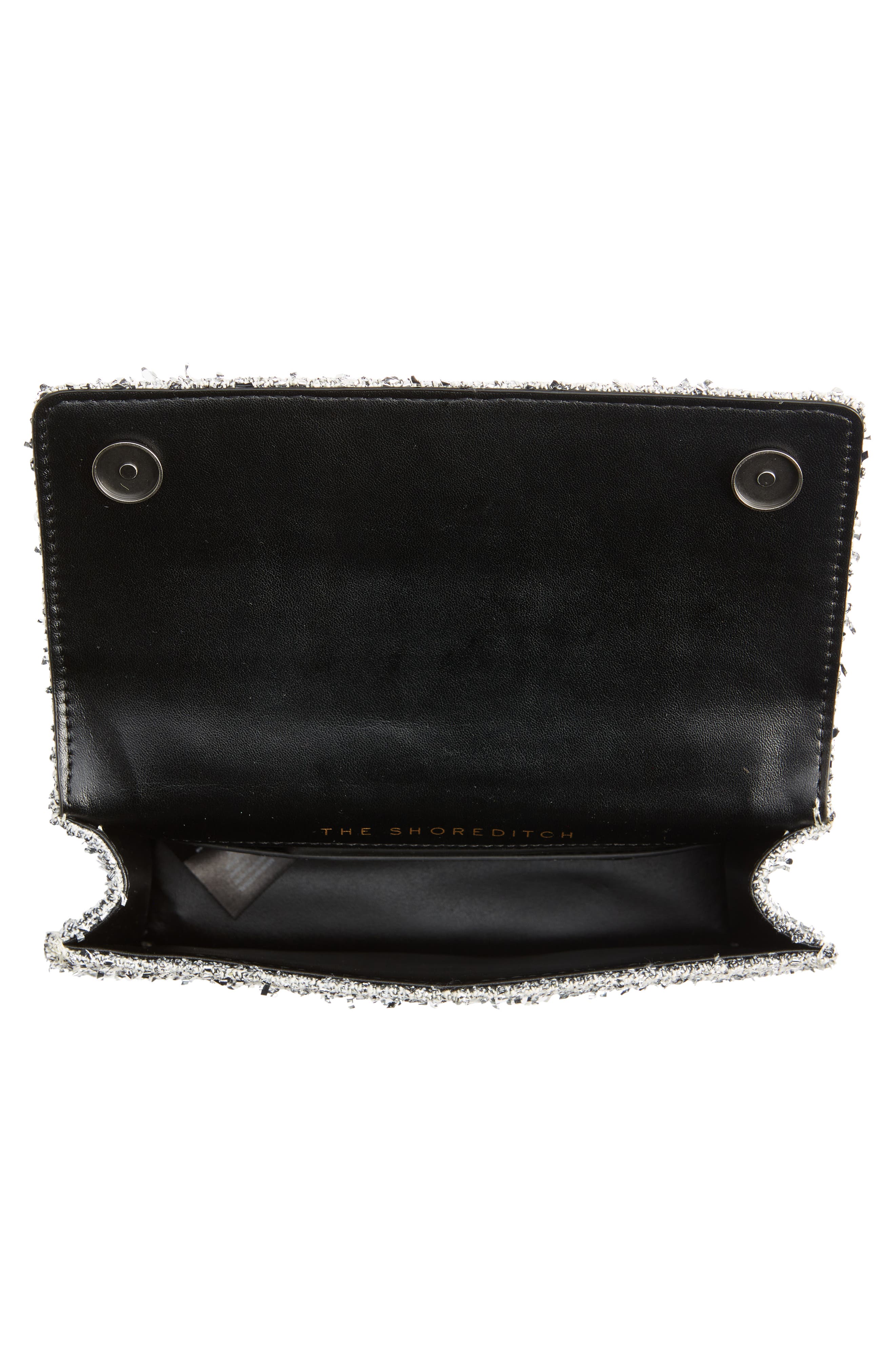 Kurt Geiger London Small Shoreditch Metallic Tweed Crossbody Bag, Alternate, color, 