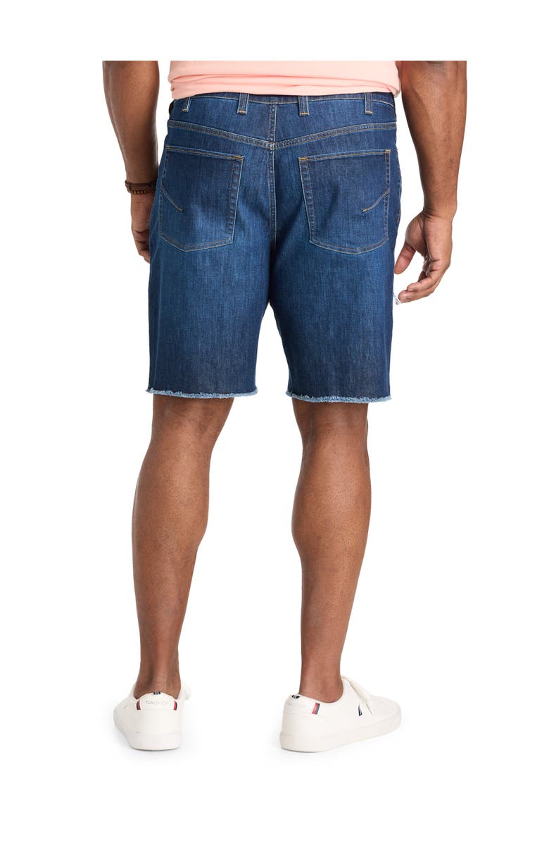 True Nation by DXL Big & Tall Athletic-Fit Everyday Denim Shorts, Alternate, color, Refined Blue