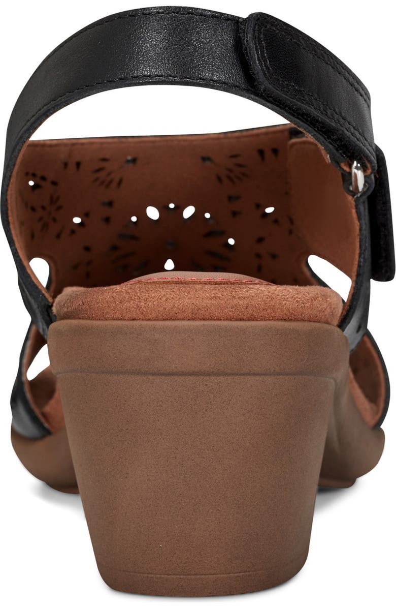 Rockport Cobb Hill Corria Slingback Sandal, Alternate, color, Black