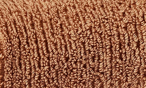 Coyuchi Temescal Organic Cotton Rib Bath Towel In Brown