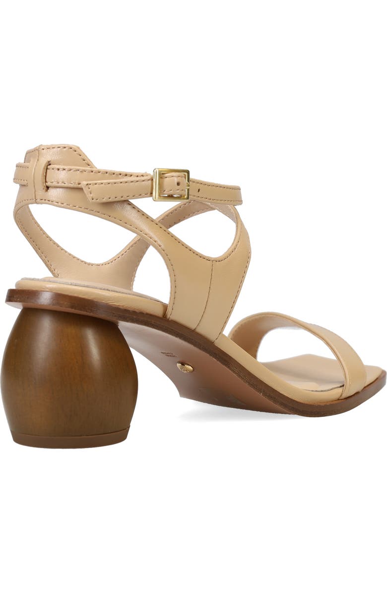 Pelle Moda Laika Ankle Strap Sandal, Alternate, color, Beige