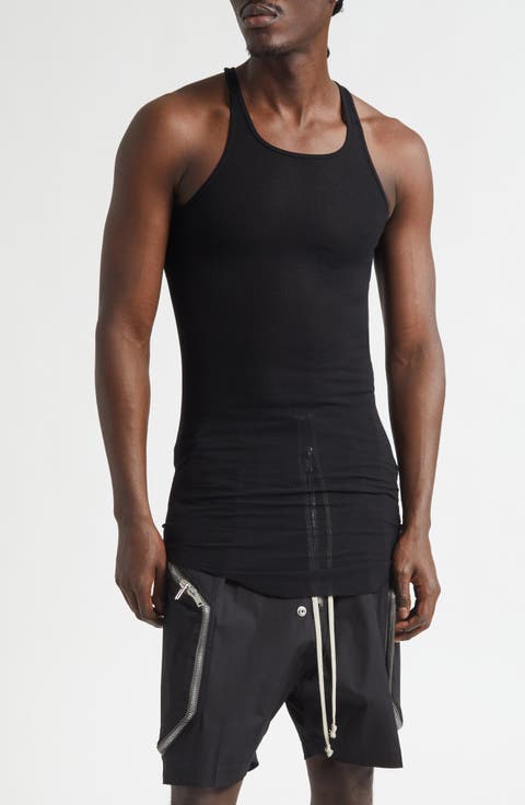 Basic Longline Cotton Rib Tank
