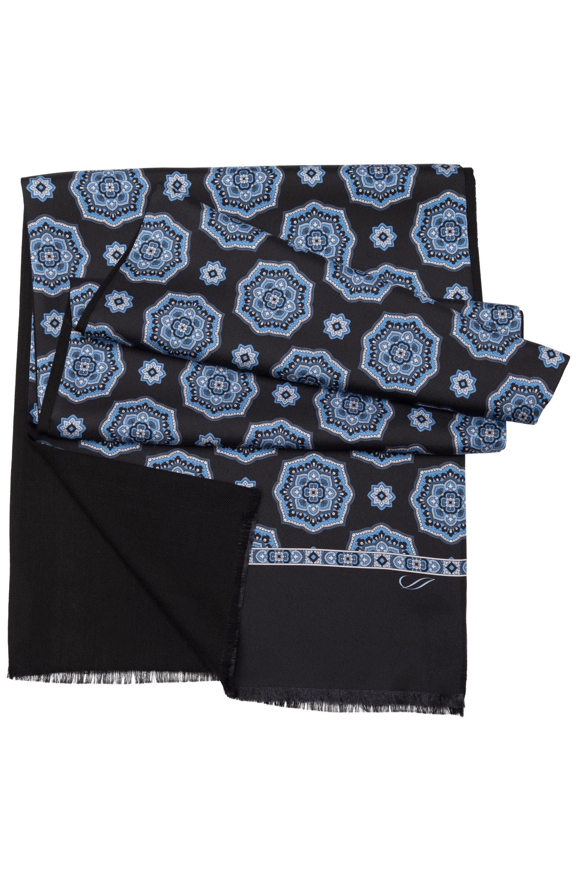 selected Blue and Black