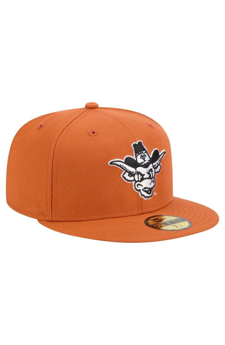 New Era Men's New Era Texas Orange Texas Longhorns Vault 59FIFTY Fitted Hat, Alternate, color, 