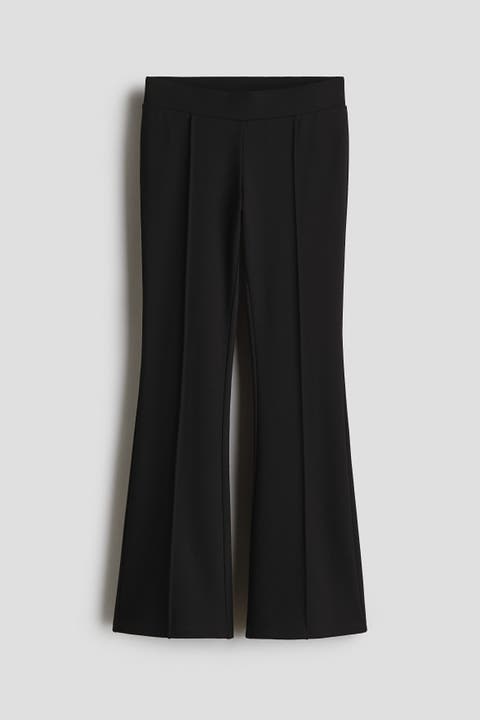 Flared Viscose-blend Leggings