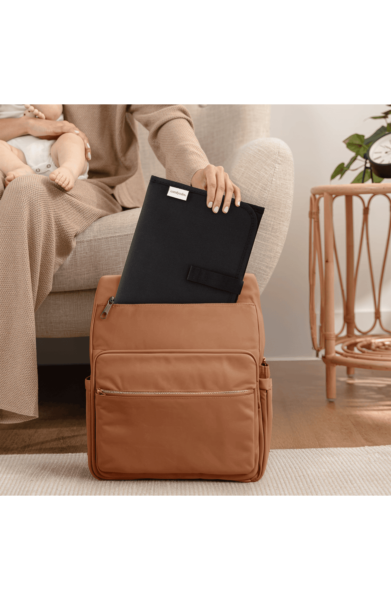 Comfy Cubs Compact Changing Pad, Alternate, color, Solid Black