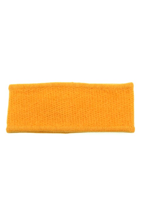 Honeycomb Stitch Cashmere Headband