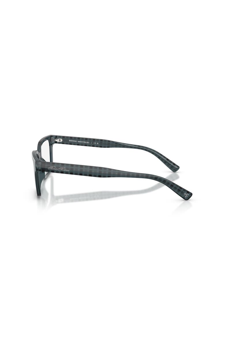 55mm Rectangle optical glasses, Alternate, color, Blue