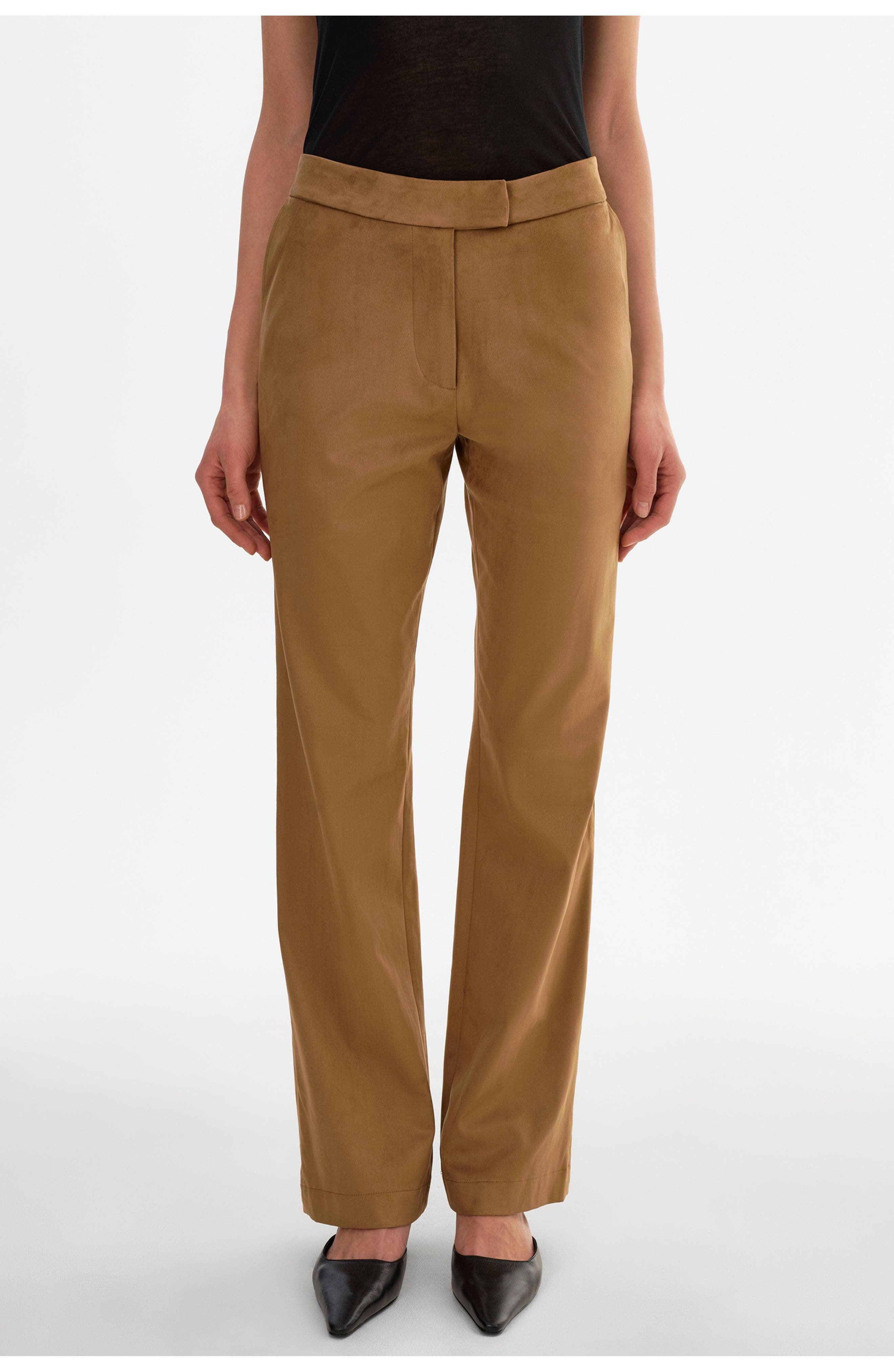 Malachi | Faux Suede Pants - image 4