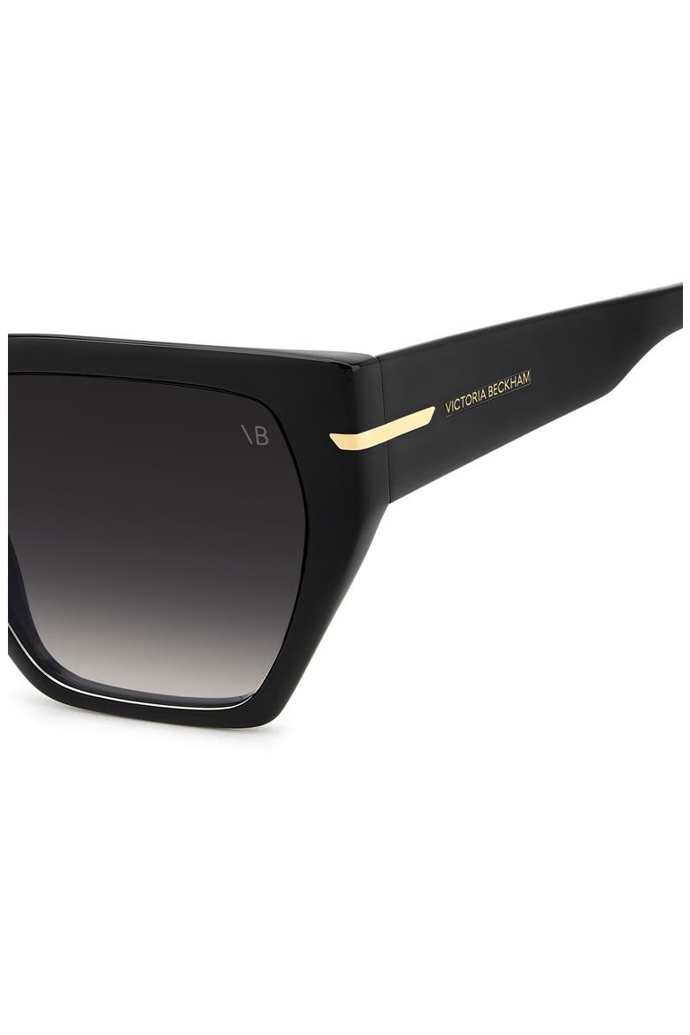 57mm Gradient Square Sunglasses, Alternate, color, 0807-9O