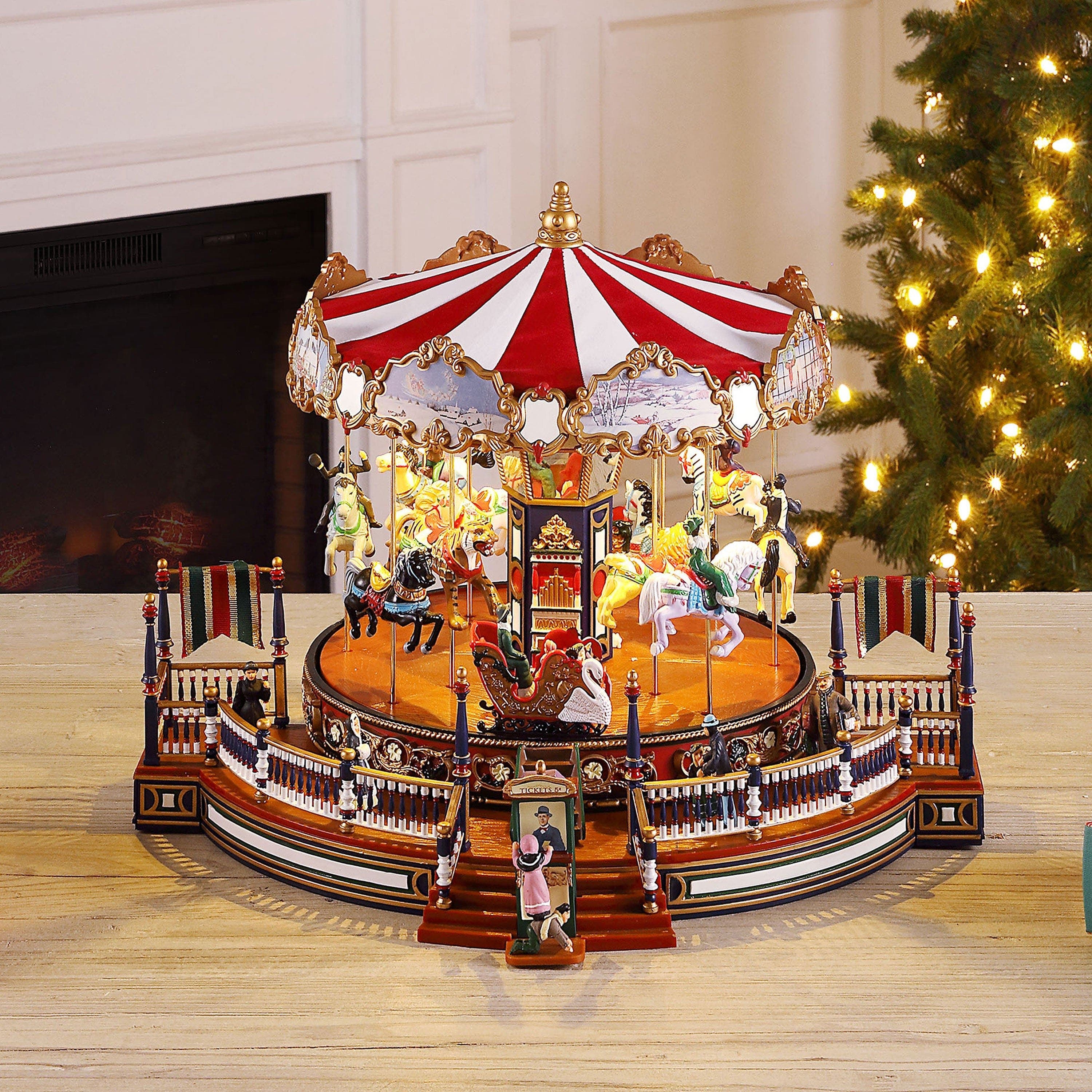 Mr. Christmas 16 in. Holiday Around The Carousel | Nordstrom