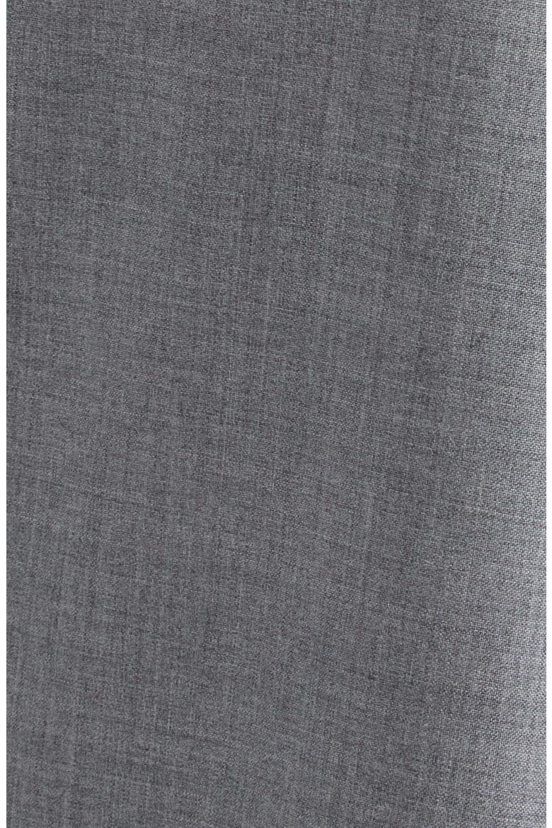 Draped Tailored Virgin Wool Midi Dress, Alternate, color, LIGHT GREY MELANGE