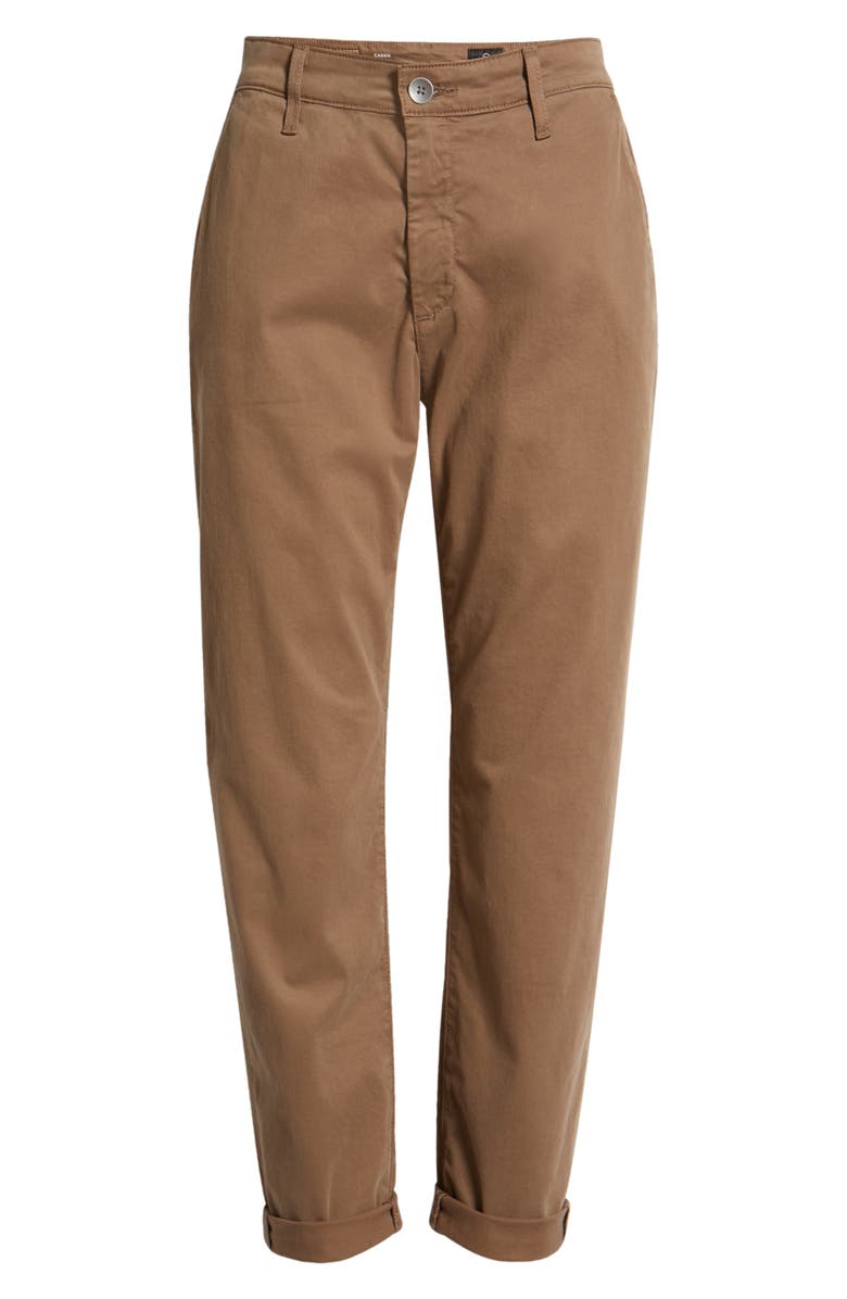 AG Caden Crop Twill Pants, Alternate, color, 