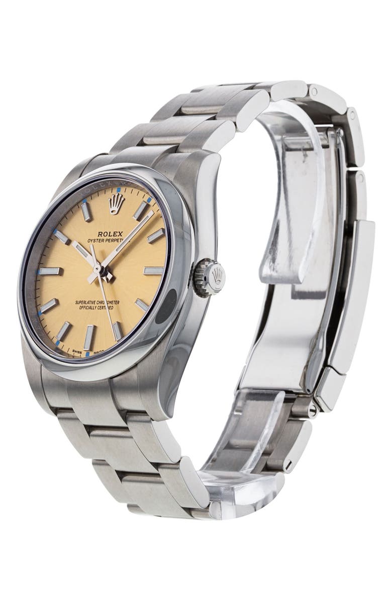 Watchfinder & Co. Rolex Preowned Oyster Perpetual Automatic Bracelet Watch, 34mm, Alternate, color, 