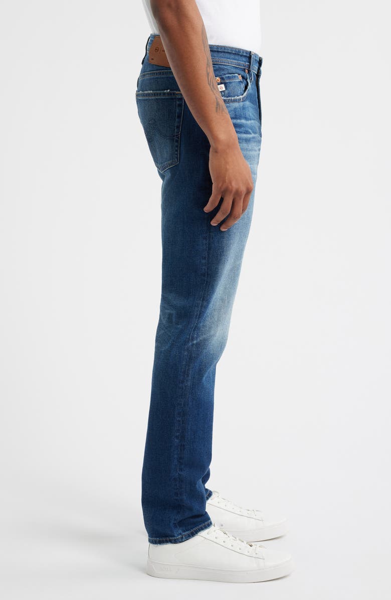 AG Tellis Slim Fit Jeans, Alternate, color, 10 Years Cayo