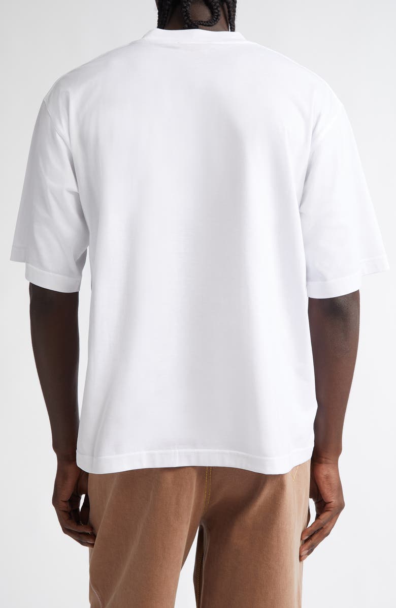 Marni Relaxed Fit Leopard Spot Logo Graphic T-Shirt, Alternate, color,