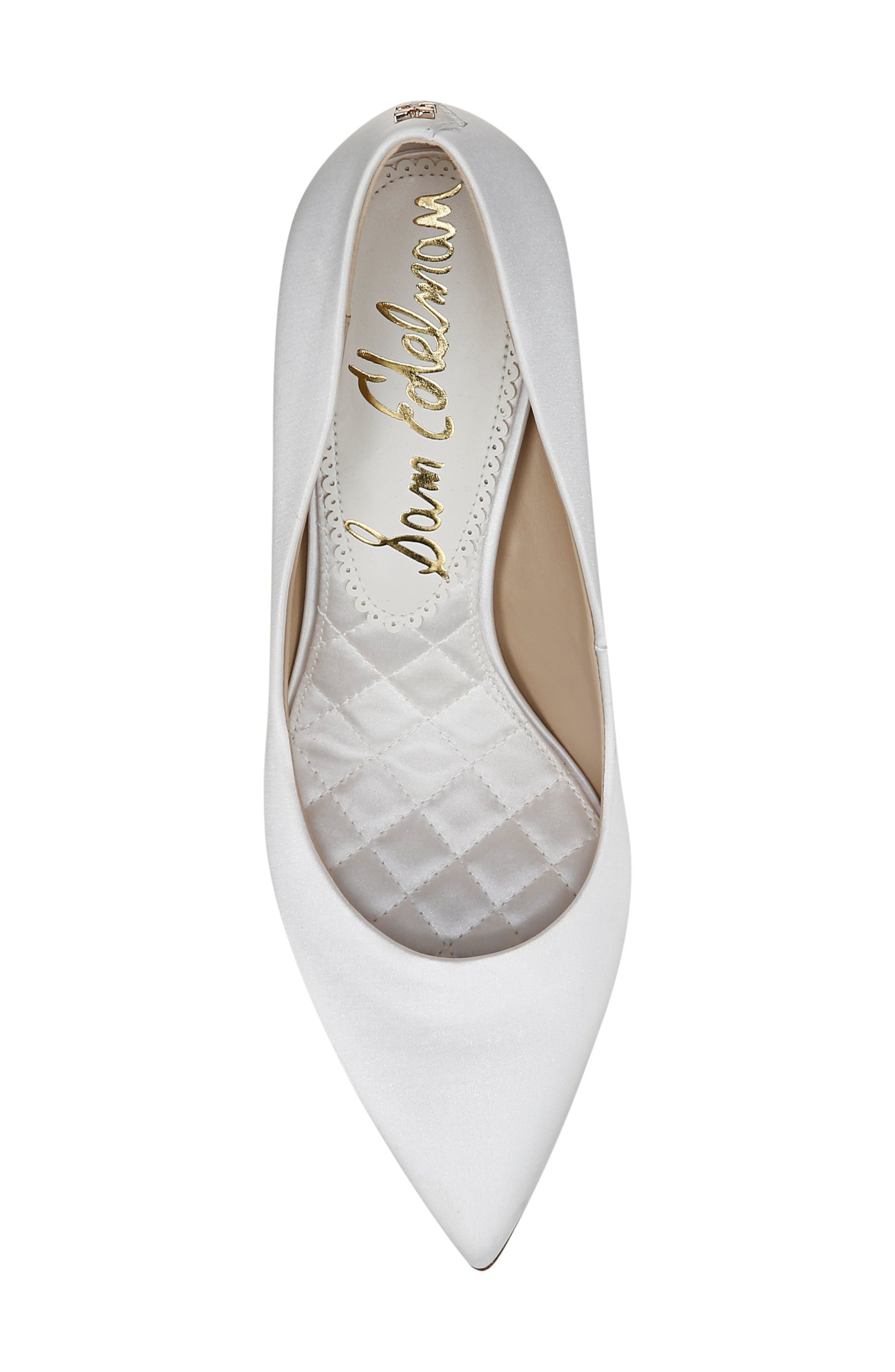 Hazel Amour Pointed Toe Pump, Alternate, color, BRIGHT WHITE