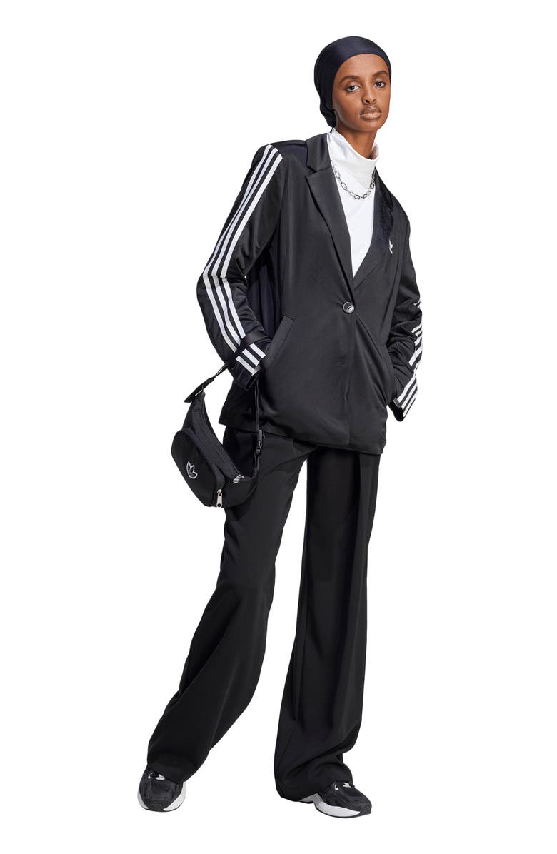 adidas Originals Adicolor Classics 3-Stripes Recycled Polyester Blazer, Alternate, color, 