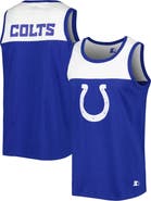 STARTER Men's Starter Royal/White Indianapolis Colts Team Touchdown Fashion Tank Top