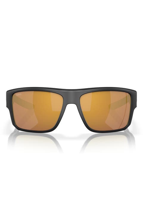 Taxman 59mm Polarized Square Sunglasses