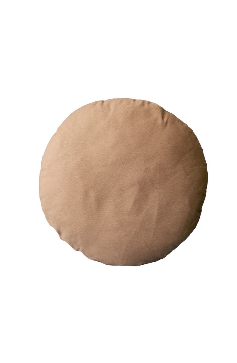 Pazar Studio The Large Circle in Canvas, Main, color, Powder Brown