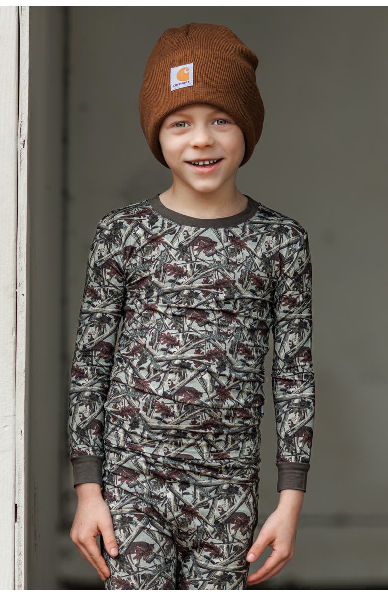 Fletch Hidden Camo 2 Piece Pajama Set, Alternate, color, 