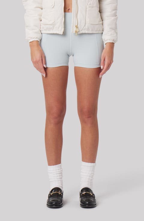 Heather High Waist Pocket Bike Shorts