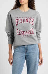 Canada Goose Wander Science & Research Graphic Organic Cotton Sweatshirt