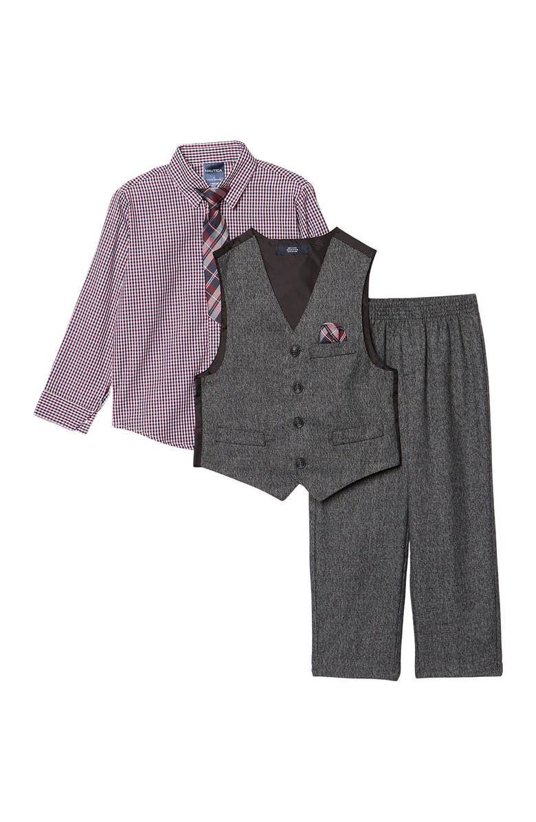 Nautica Holiday Twist Vest Set, Main, color,