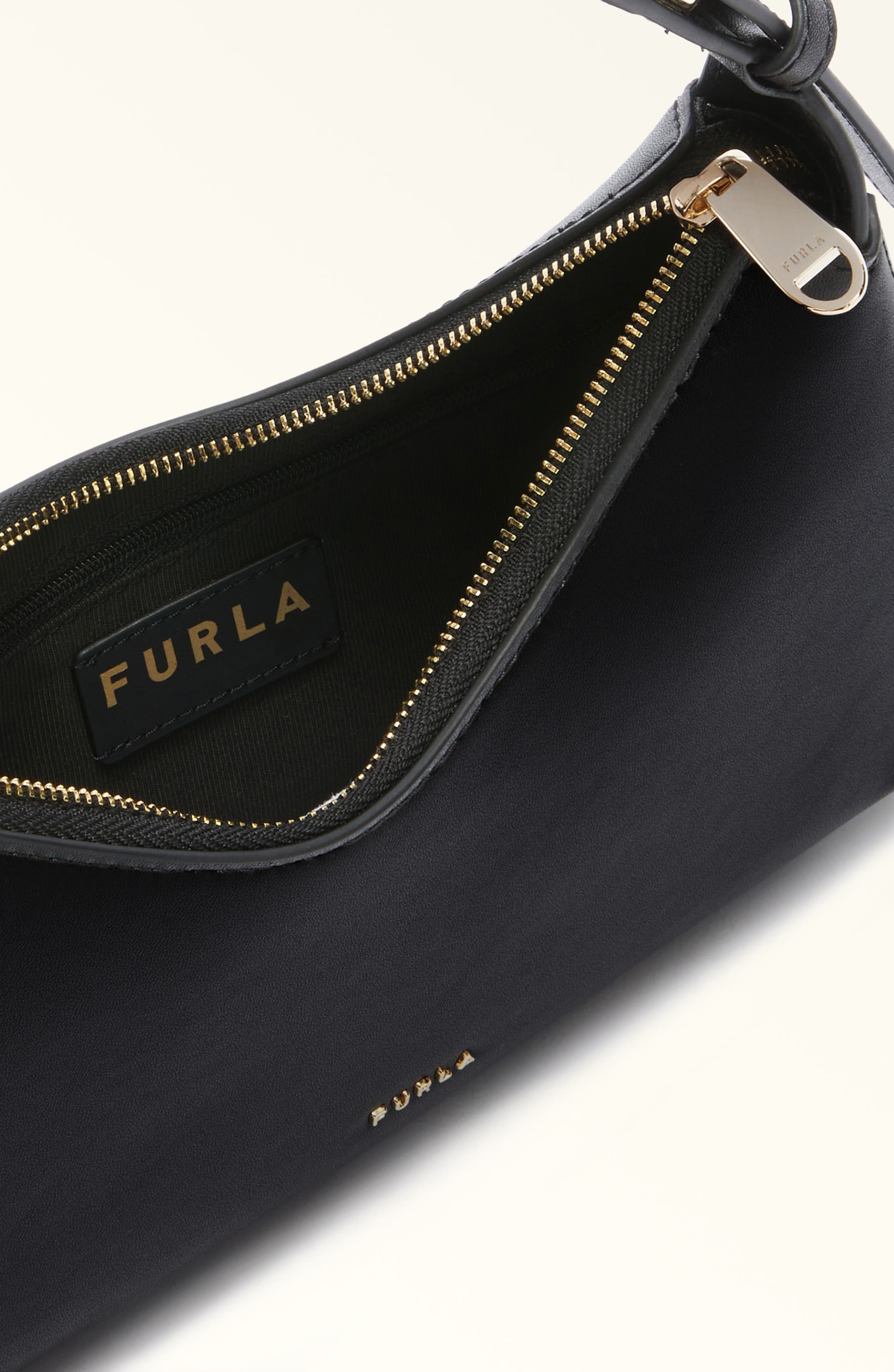 Furla Febe Leather Shoulder Bag, Alternate, color, 