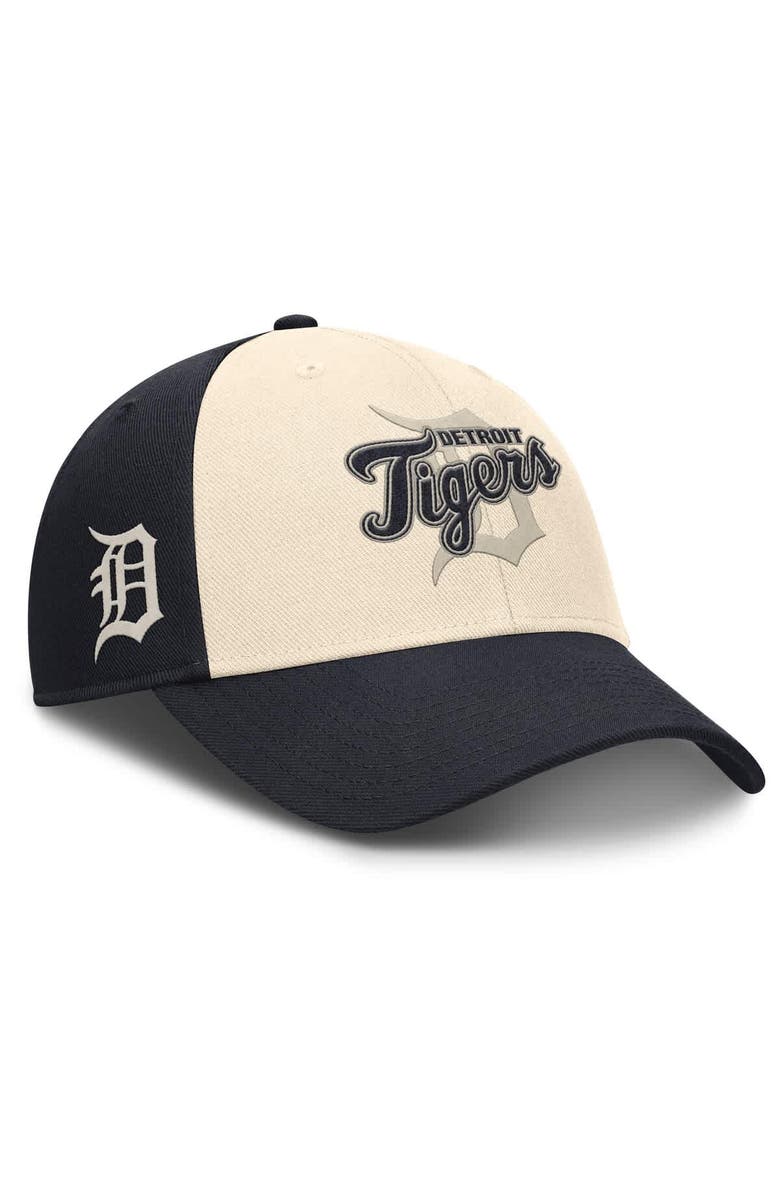Nike Men's Nike Navy/Natural Detroit Tigers Statement Club Performance Adjustable Hat, Alternate, color, Navy