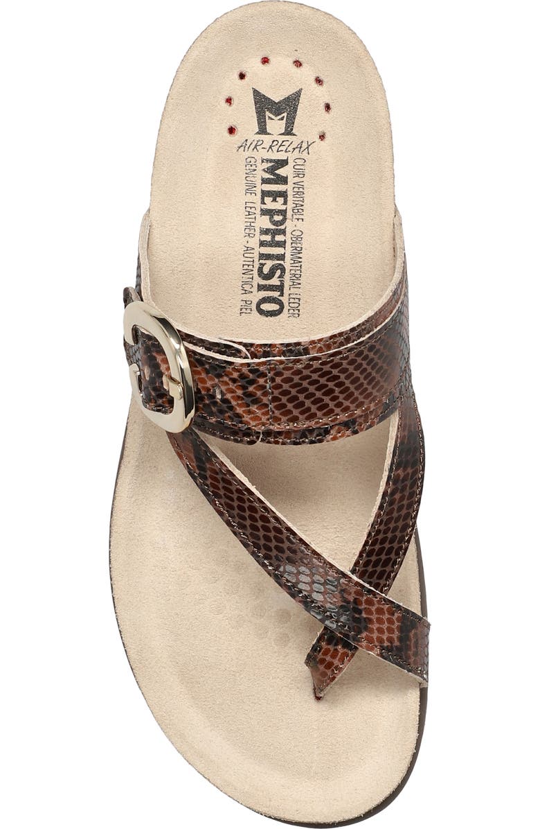 Mephisto Izaora Sandal, Alternate, color, Tobacco