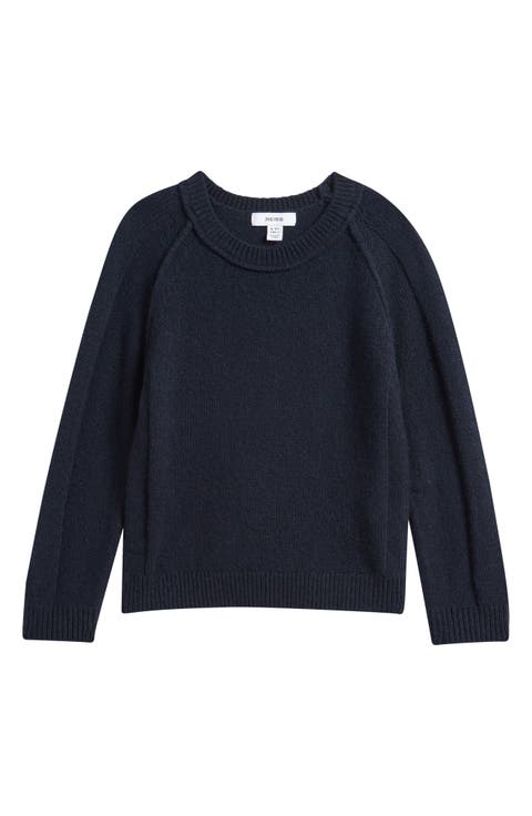 Kids' Foulton Wool & Cashmere Crewneck Sweater (Little Kid & Big Kid)
