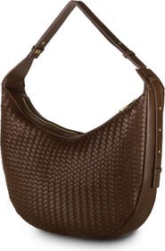 Youzey The Crescent Woven Shoulder Bag