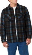 O'Neill Glacier Plaid High Pile Fleece Shirt Jacket