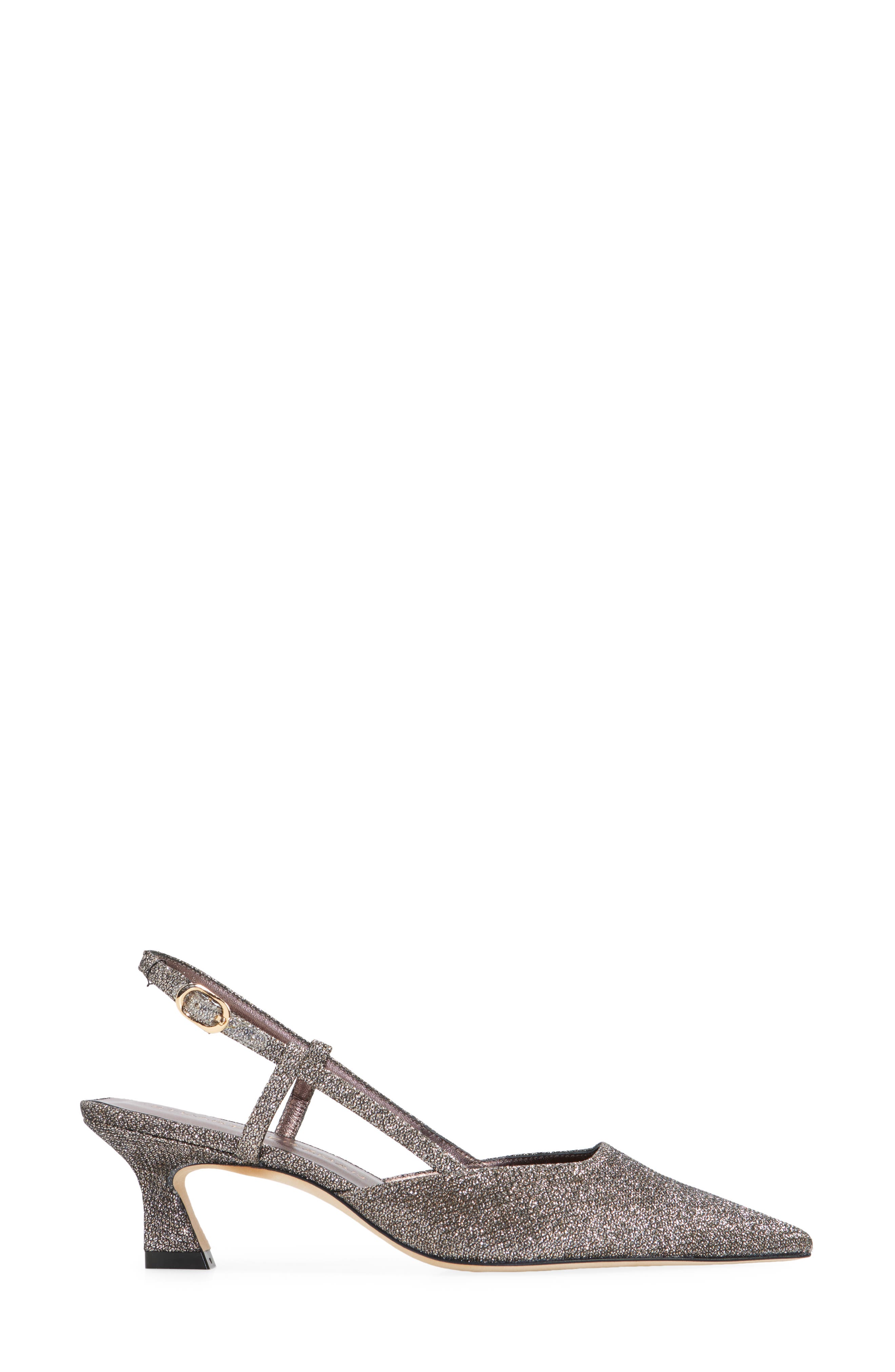 Stuart Weitzman Vinnie 50 Slingback Pump, Alternate, color, New Pyrite