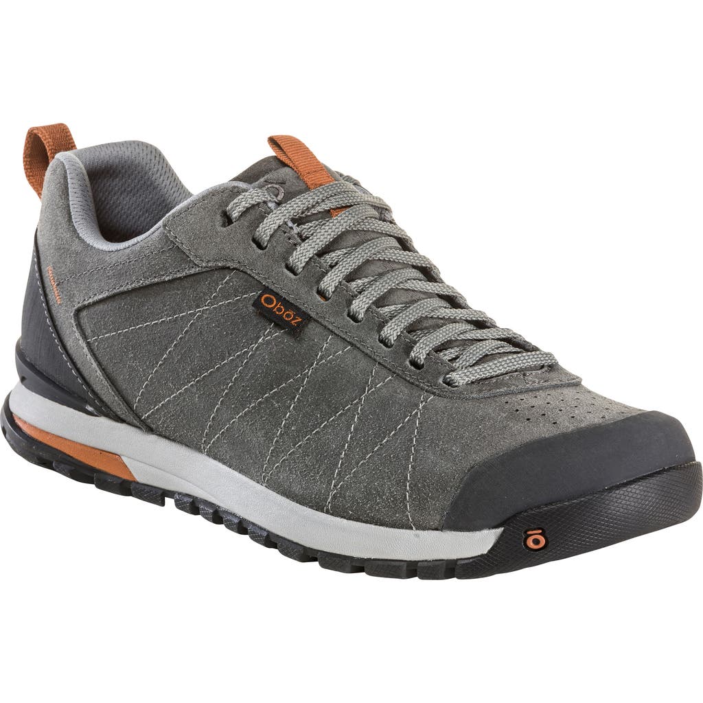 Oboz Bozeman Sneaker In Charcoal