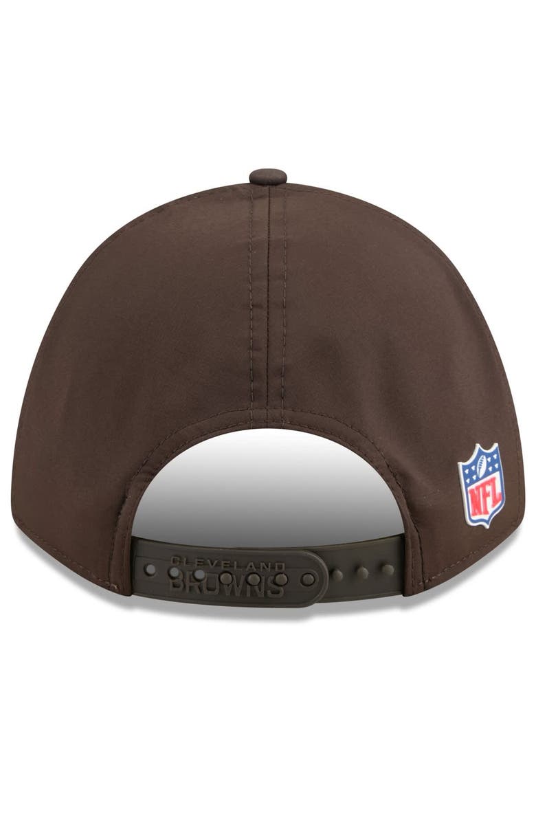 New Era Men's New Era Brown Cleveland Browns 2025 Sideline  M-Crown 9FORTY Adjustable Hat, Alternate, color, Brown