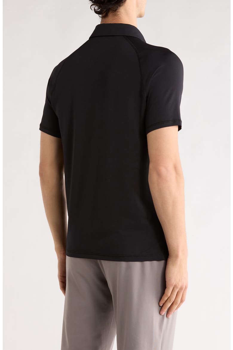Performance Polo, Alternate, color, BLACK