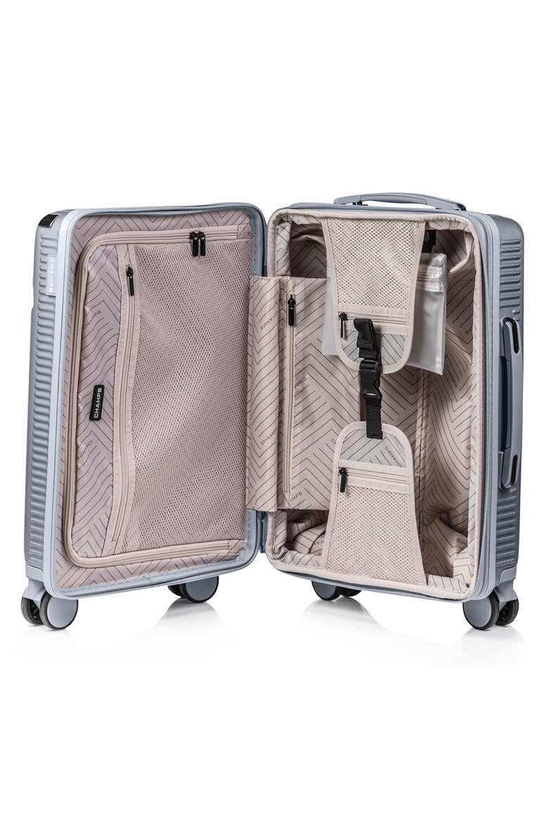Legacy 3-Piece Hardside Luggage Set, Alternate, color, SILVER