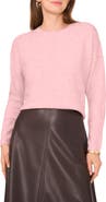 Vince Camuto Exposed Seam Crewneck Sweater