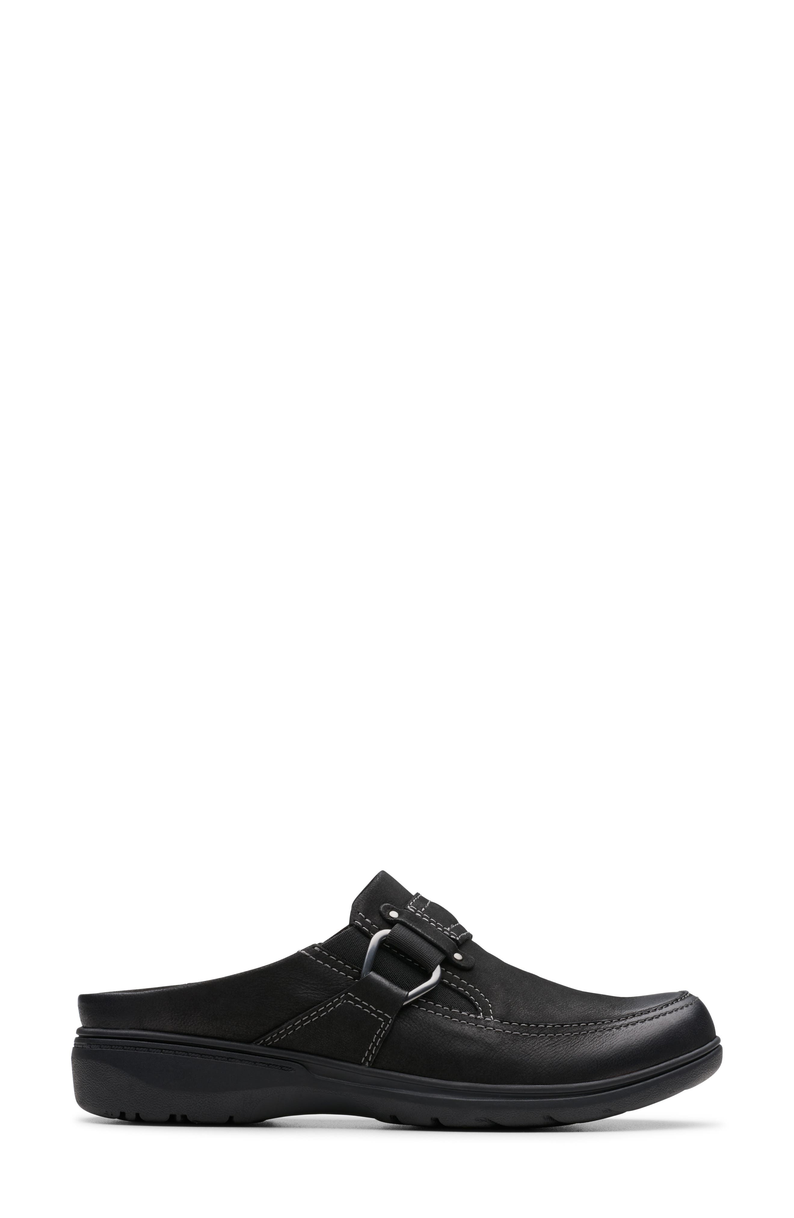 Clarks<sup>®</sup> Carleigh Viola Clog, Alternate, color, Black Nubuck