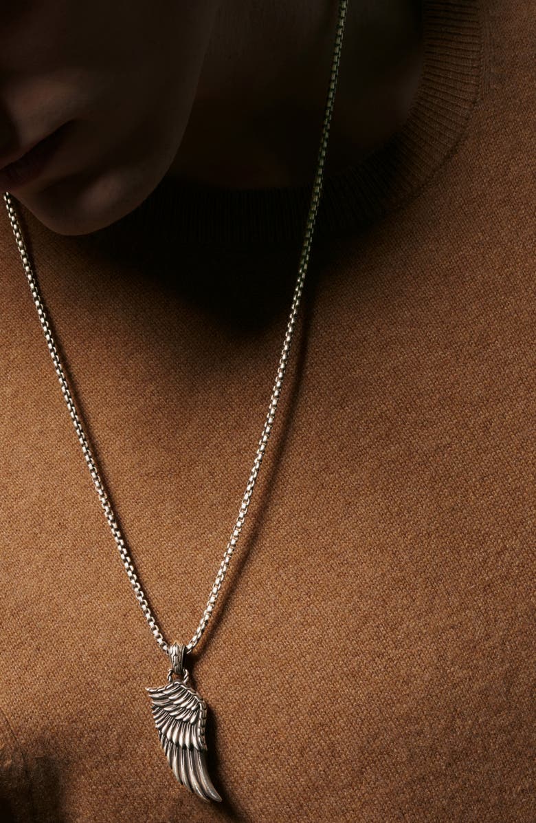 John Hardy Men's Legends Eagle Pendant Necklace, Alternate, color,