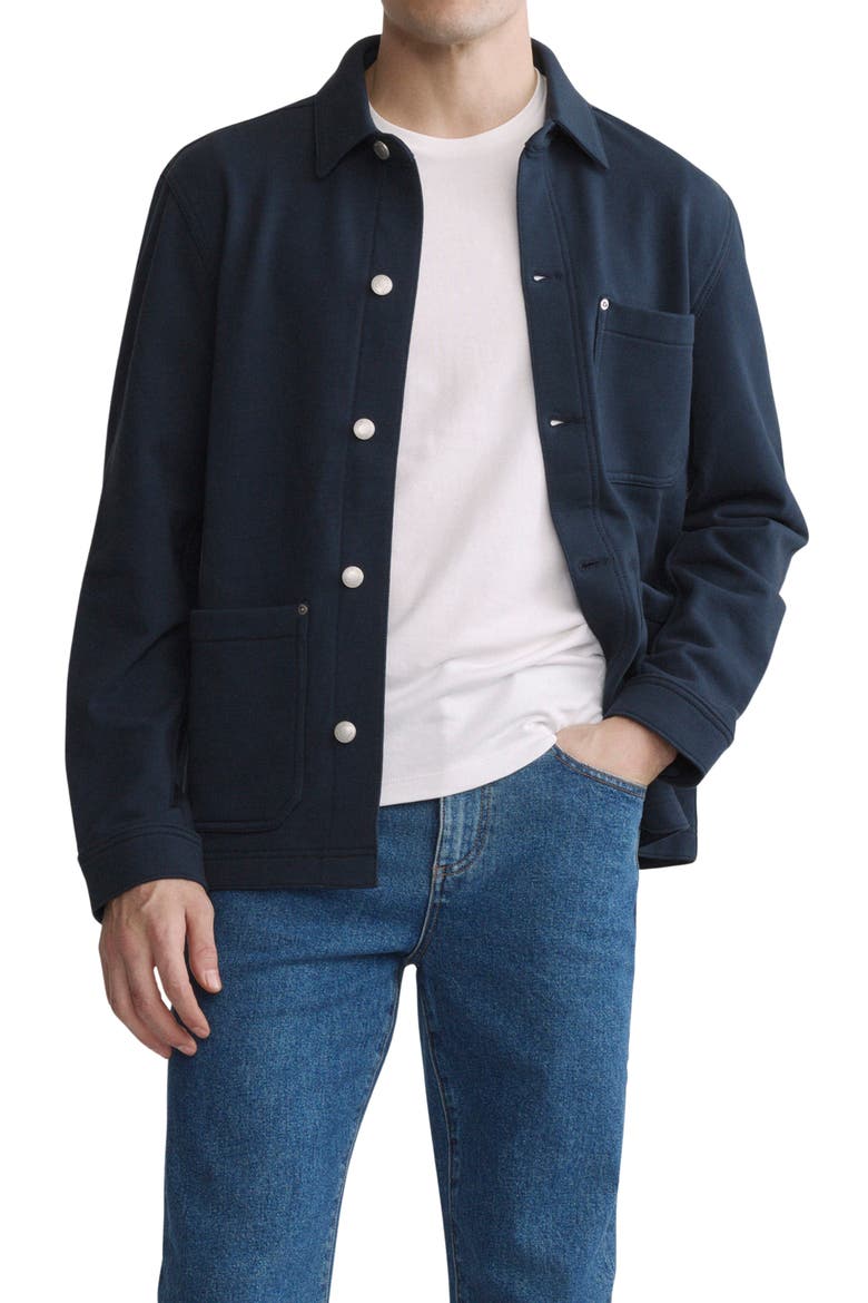 Sean Knit Shirt Jacket, Alternate, color, CLASSIC NAVY