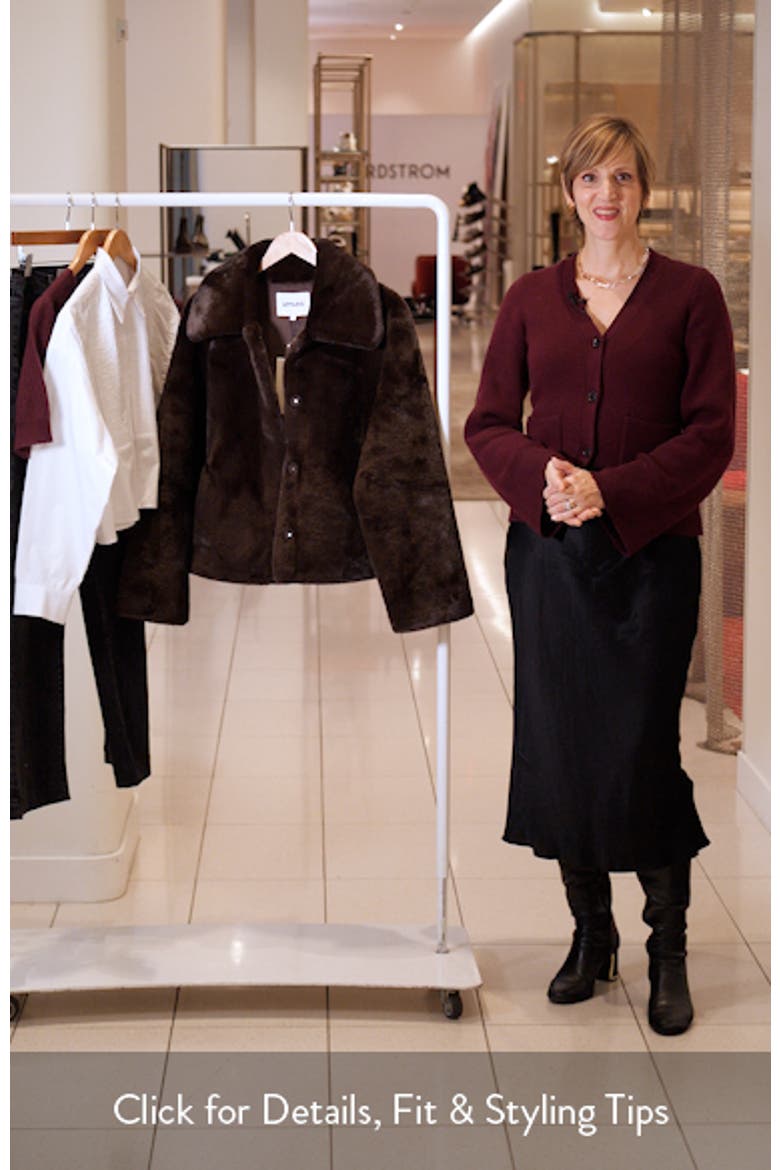 Elis Pluche™ Faux Fur Coat video