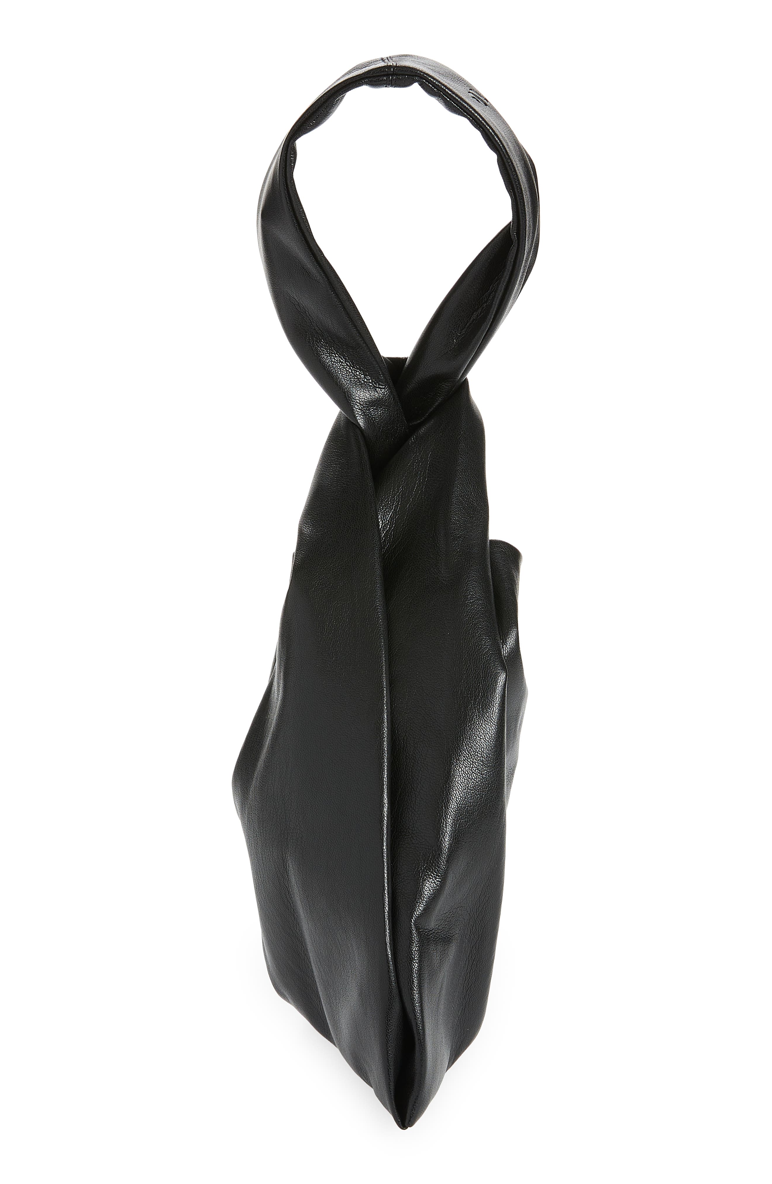 Nanushka Jen Vegan Leather Top Handle Bag, Alternate, color, 